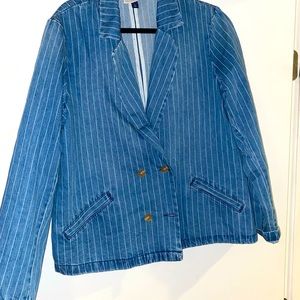 Target’s Universal Thread brand jean jacket. Size XL